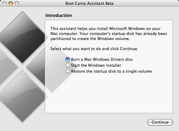 how do i open boot camp assistant