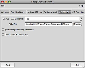sheepshaver mac ethernet interface